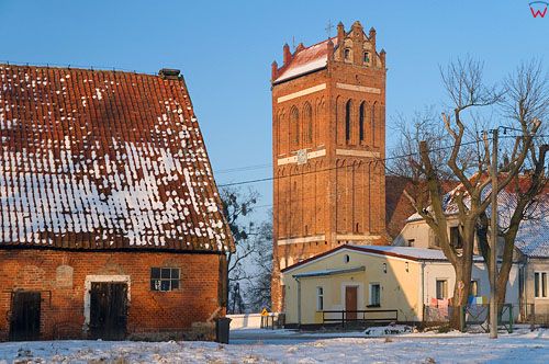 PL, Warm-Maz, zabudowa wsi Satoczno.